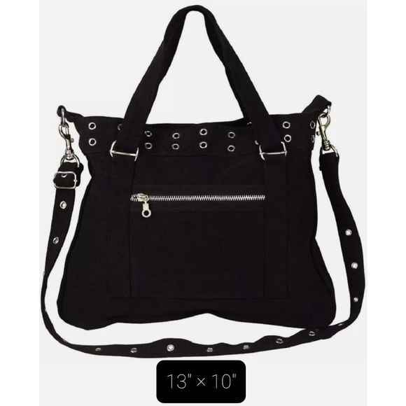 Punk/Goth Hand Bags Purse Crossbody Tripp NYC like - Picture 3 of 3